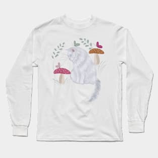 Cat & Toadstool Long Sleeve T-Shirt